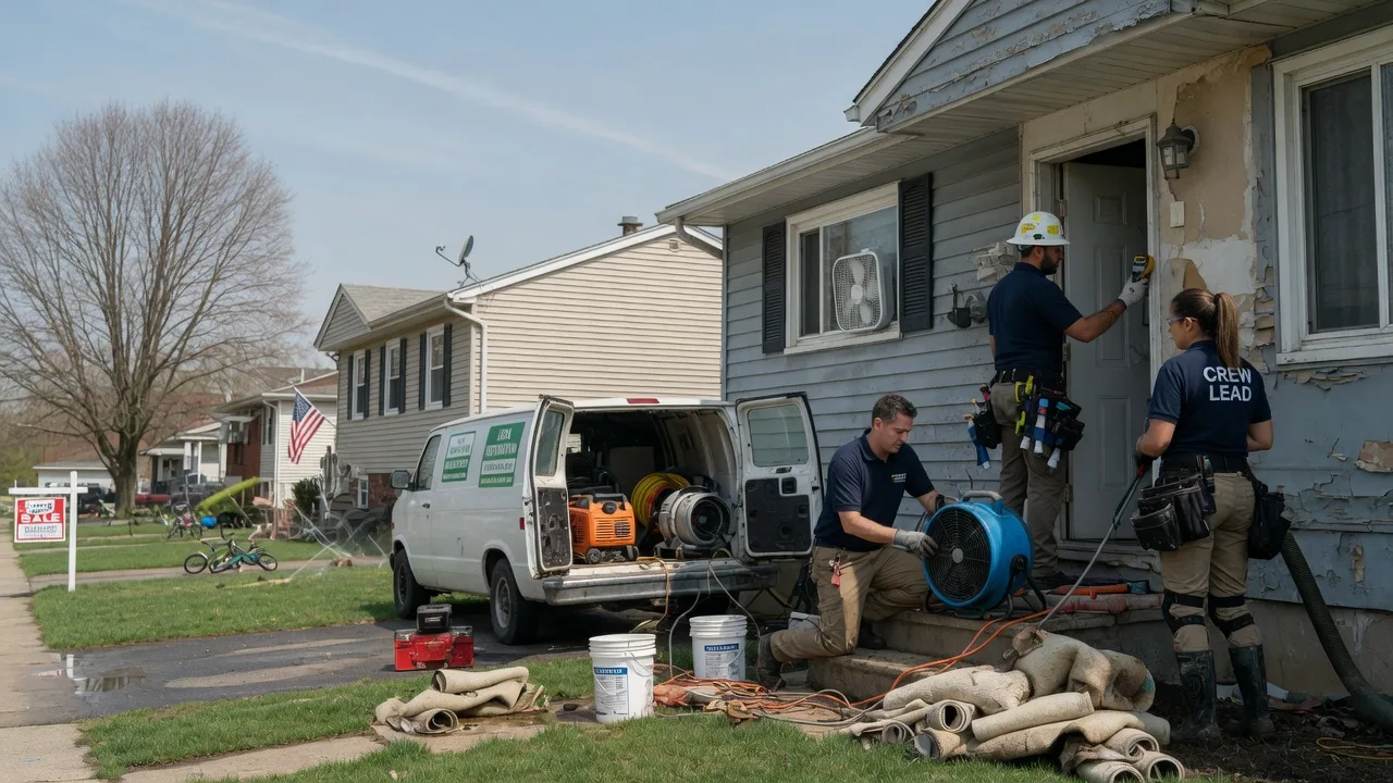 Flood Cleanup in Woodbury, VT near me
